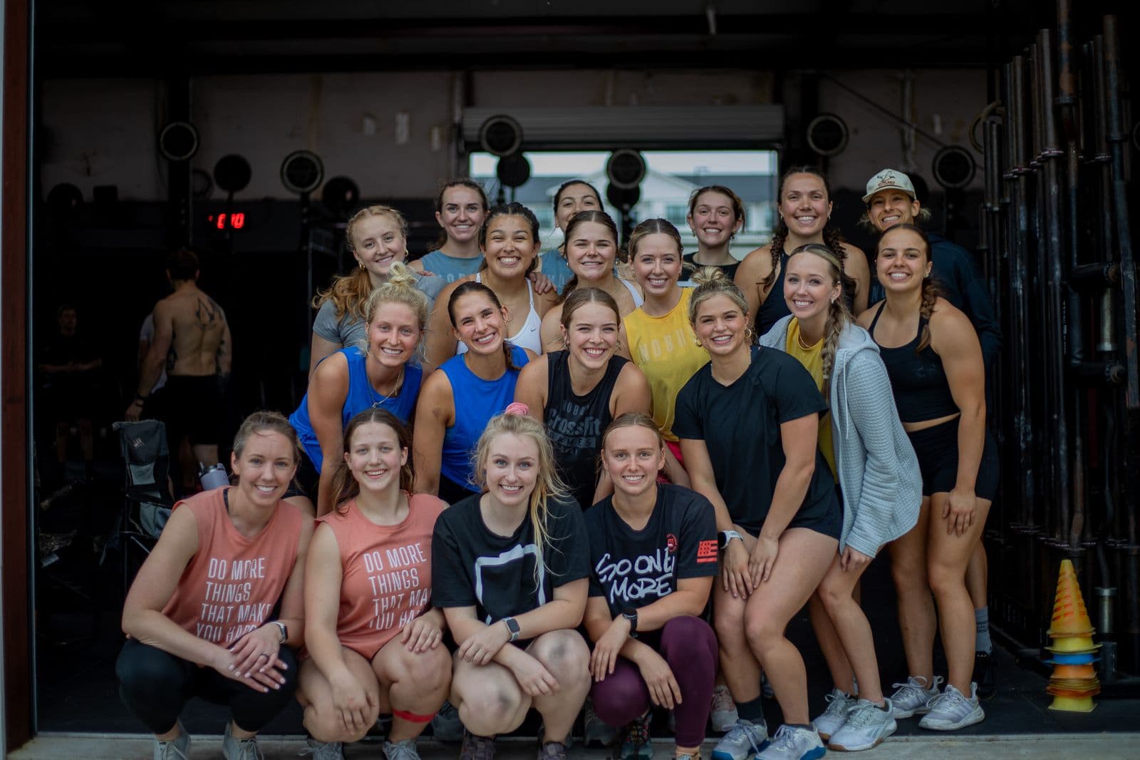 CrossFit Aggieland women's group at the gym